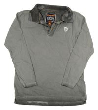 Šedé polo triko s logem Vingino