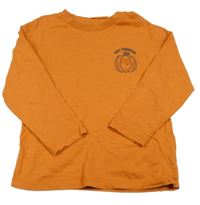 Oranžové triko s dýní Next