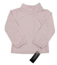 Nové - světlerůžové triko s rolákem dunnes