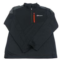Černá thermo mikina Berghaus