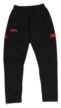 Černo-červené sportovní tepláky Skita