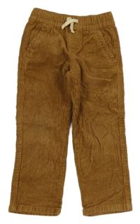 Hnědé manšestráky Dunnes Stores