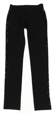 Černé legíny s flitry C&A