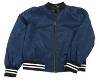 Tmavomodrý šusťákový jarní bomber Name it