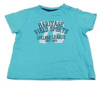 Světlemodré tričko s nápisy Impidimpi