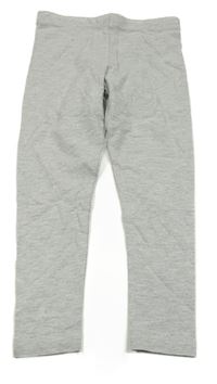 Světlešedé melírované legíny Primark