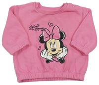 Růžová mikina s Minnie Primark