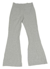 Světlešedé flare legíny Primark