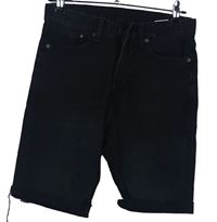 Pánské černé slim riflové kraťasy H&M vel. 29