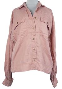 Dámská růžová halenka Topshop 