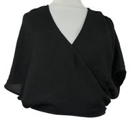 Dámská černá crop halenka Zara