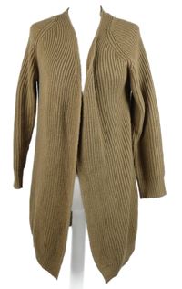 Dámský pískový svetrový cardigán Shein 