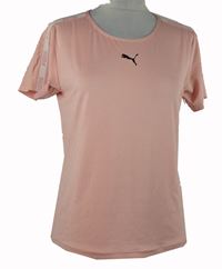 Dámské světlerůžové sportovní funkční tričko Puma 