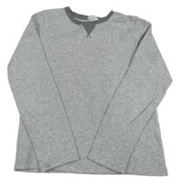 Světlešedá mikina 