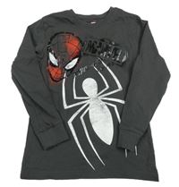 Šedé triko se Spidermanem Marvel