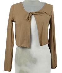 Dámské béžové žebrované bolerko Primark