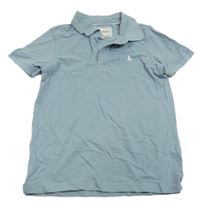 Světlemodré polo tričko s výšivkou Jack Wills