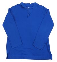 Modré polo triko M&S