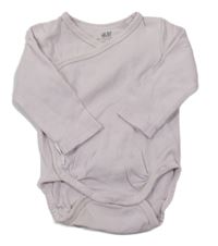 Pudrové zavinovací body H&M