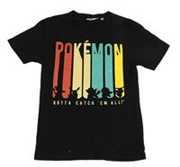 Černé tričko Pokémon 