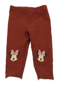 Cihlové tepláky s Minnií zn. C&A