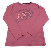 Světlevínové triko s liškou Yigga 