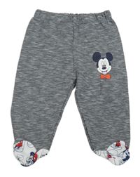 Tmavomodro-bílé polodupky s Mickeym Disney 