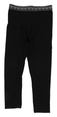 Černé legíny s nápisem River Island 