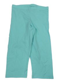 Tyrkysové capri legíny Tchibo
