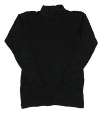 Černé triko s rolákem Liabel