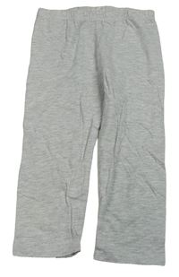 Světlešedé melírované capri legíny H&M