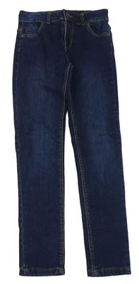 Tmavomodré skinny rifle Denim Co.