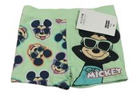 Světlezelené nohavičkové plavky s Mickey PRIMARK