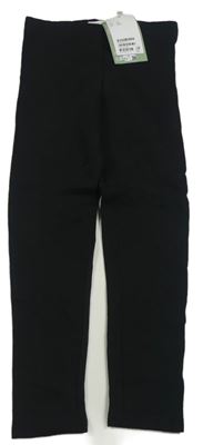 Nové - černé teplákové legíny H&M