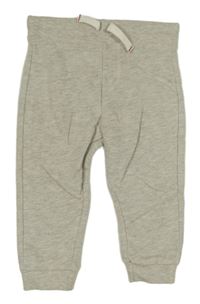 Světlešedé melírované tepláky F&F