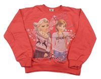 Červená mikina s Frozen
