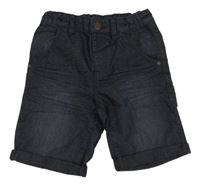 Tmavomodré melírované chino kraťasy C&A