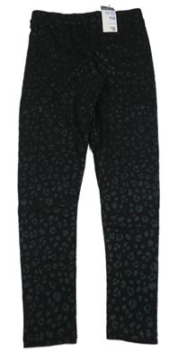 Nové - Černé vzorované zateplené legíny Primark