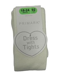 Nové - Smetanové punčocháče Primark