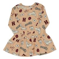 Růžové bavlněné šaty s Hedvikou H&M