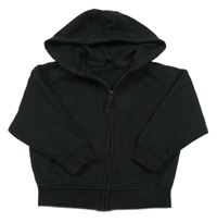 Černá propínací mikina s kapucí George