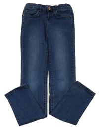 Tmavomodré superlim rifle Garcia Jeans