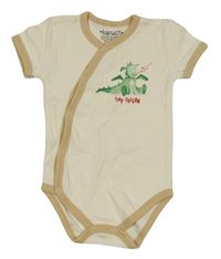 Béžové body s drakem