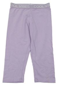 Lila capri legíny Alive