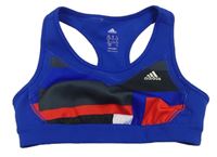Modro-červená sportovní lambáda s logem Adidas