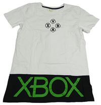Bílé tričko s nápisem - X-BOX 