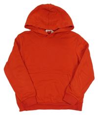 Červená mikina s kapucí H&M