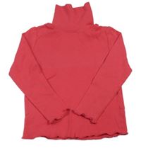 Malinové triko s rolákem Lupilu