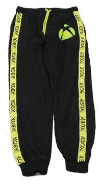 Černé tepláky se žlutým pruhem - X-box Pep&Co