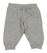 Šedé melírované tepláky H&M